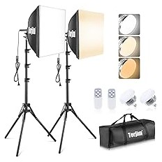 Torjim Softbox Photography Lighting Kit 16x16